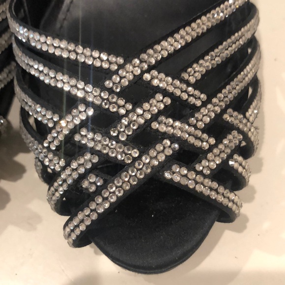 Ralph Lauren crystal runway evening shoe - Picture 4 of 7